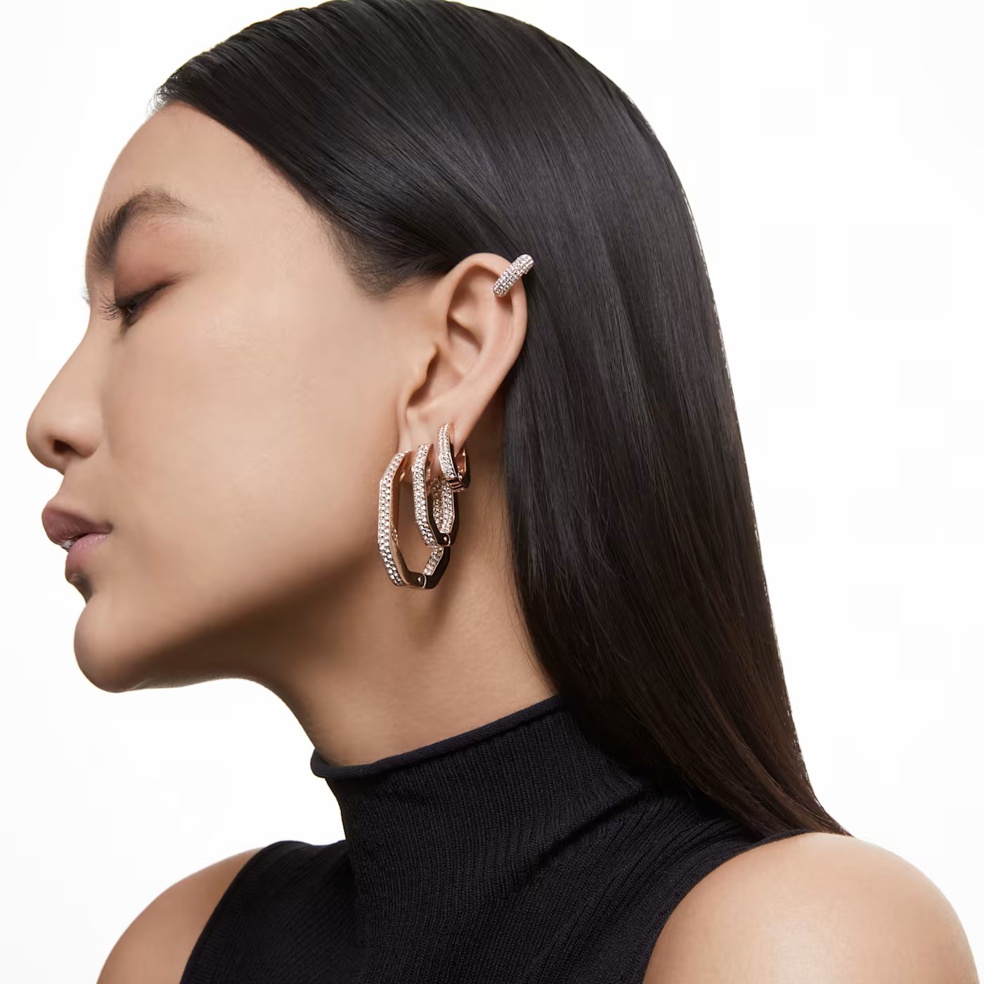 Dextera hoop earrings